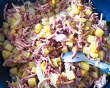 Une image de l'étape 2 de Poêlée pomme de terre, bœuf haché au curry 🥔🐂.