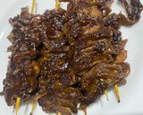 Foto langkah ke 6 dari resep Sate Jamur Tiram Simpel.