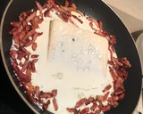 Foto del paso 4 de la receta: Espaguetis al roquefort con bacon