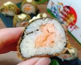 Sushi chiên & Gừng ngâm homemade bước làm 4 hình
