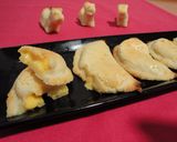 Foto del paso 7 de la receta Mazapán relleno de crema de yema. Vídeo