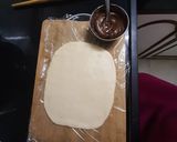 A picture of step 6 of Spiced Nutella rolls (no oven, no yeast).