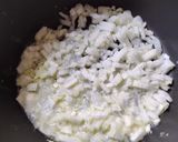 Foto del paso 1 de la receta: Fideos con crema, jamón y champiñones -  One Pot Pasta