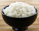 A picture of step 1 of Nasi goreng seafood.