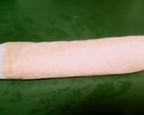 Foto del paso 5 de la receta: Brazo salado relleno de crema de queso y salmón ahumado