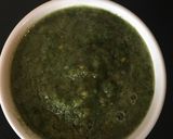 A picture of step 2 of Coriander spicy chutney.