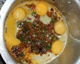 A picture of step 4 of Egg bhurji.