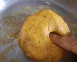 A picture of step 4 of Homemade Fafda served with Feta Salad.