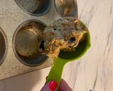 A picture of step 5 of Berry Banana Muffins.
