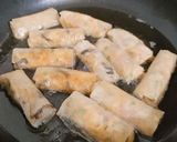 A picture of step 4 of Vietnamese Shrimp and Pork Egg Rolls (Chả Giò Tôm Thịt).