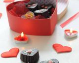 Foto del passaggio 14 della ricetta Cioccolatini a forma di cuore ripieni