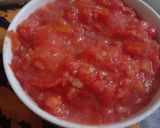 A picture of step 2 of Daighi biryani.