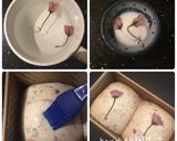 春日櫻花吐司 Cherry Blossoms Loaf (天然酵母版)的食譜步驟9照片