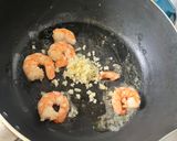檸檬鮮蝦義大利麵的食譜步驟3照片