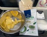 รูปขั้นตอนการทำที่ 1 ของ คุกกี้ชาเขียวคีโต คุกกี้คีโต คุกกี้ชาเชียว Cookie keto matcha greentea cookie keto