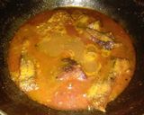 A picture of step 4 of Fish Curry.