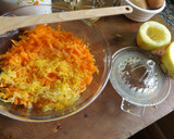 Foto del paso 1 de la receta: Budín de cítricos con zanahoria