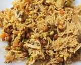 A picture of step 7 of Mixed Sprouts Healthy Pulao.