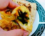 Foto del paso 5 de la receta: Empanadas de harina de trigo asadas rellenas de vegetales
