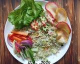 Nasi Hujan Panas Pelangi 🌈 / Rainbow rice 🌾 langkah memasak 5 foto