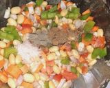 A picture of step 3 of Mocha Koda Salad [Field Bean Delight].