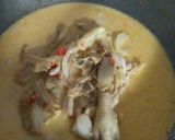 Foto langkah ke 6 dari resep Gulai ceker nangka muda (gori).