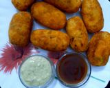 A picture of step 7 of Poha Cutlet.
