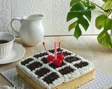 Foto langkah ke 6 dari resep Cake Potong Bahan Sederhana.