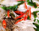 Hình bước làm 3 của món Bánh Canh Gà Xé Đơn Giản