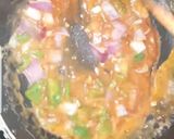 A picture of step 2 of Chicken manchurian.