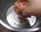 [冬季蔬菜][鑄鐵鍋]豬絞肉的雙重運用ii~黃金獅子頭燴白菜食譜步驟4照片