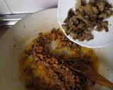 Foto del paso 3 de la receta: Berenjenas rellenas de ternera y champiñón