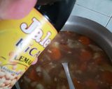 Gambar langkah 4 resipi Hot & Sour Soup.