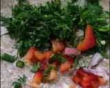 A picture of step 3 of Nachni toasties.