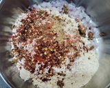 A picture of step 3 of Paneer Besan Toast.