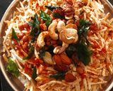 A picture of step 2 of Dry potato Salli chivda.