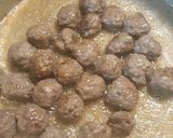 A picture of step 4 of Spaghetti and Meatballs batch 11.