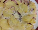 Tortilla ziemniaczana z mozzarellą krok przepisu 4 zdjęcie