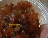 A picture of step 5 of Christmas Plum Cake (alcohol and egg free).