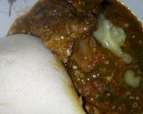 A picture of step 3 of Okro soup.
