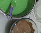 Foto langkah ke 5 dari resep Marmer Cake Pandan Putih Telur #BikinRamadanBerkesan.