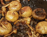 Foto del paso 8 de la receta: Lomos de conejo a la mandarina y salsa al pesto con guarnición