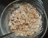 A picture of step 5 of Eggless plum cake.