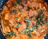 A picture of step 7 of Paneer tikka masala.