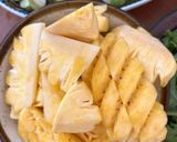 Hình bước làm 1 của món Nước Ép Níu Kéo Thanh Xuân (Thơm + Kale+ Ổi)