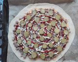 Sajtburger pizza recept fázis 5 fotója
