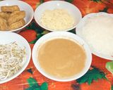 Foto langkah ke 1 dari resep Pecel Sederhana bumbu sinti.