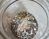 Foto del paso 1 de la receta: Avena trasnochada con arándanos y plátano