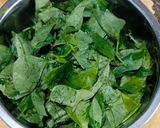 Foto langkah ke 1 dari resep Sayur Bobor Daun Lembayung.