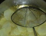 A picture of step 4 of Crunchy crisps.